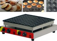 Ce Certificate Poffertjes Grill For Sale (can Do Gas)/electric 50 Holes Poffertjes Grill
