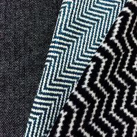 herringbone tweed wool acrylic blend fabric for garment