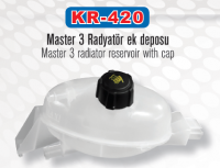 radiator resorvoir with cap