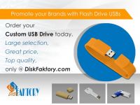  Cheap custom USB flash drives by DiskFaktory