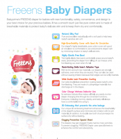 Freeens Baby Diapers (MADE IN KOREA)