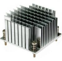 Anodizing CPU Cooler Aluminum Extruded Cross Cutting Heat Sink