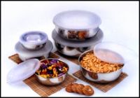 Stainless Steel 12pc Storage bowl set