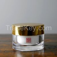 Cosmetic Round Acrylic Face care Cream Jar