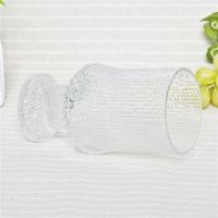 Best Selling Wholesale Glass Candle Jars Stemmed Candle Holder For Home Lighting Decor