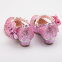 Little Princess Shoe For Age 3 To 9,toe Caps Sandals With High Heel ,the Show Shoes