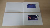 Custom Printing Artificial Style Lcd Video Brochure / Lcd Video Business Cards