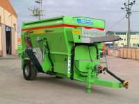 TMR Wagon Feed Mixer 10m3 Horizantal