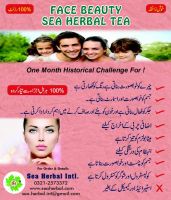 face beauty sea herbal tea