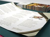 Custom Four Colors Printing Brochures