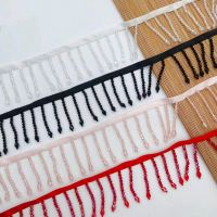 Sewing Lace Ribbon Fabric Glass Beaded