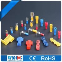Electrical Tin Plated male and female terminal connector 