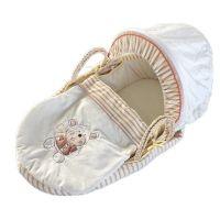 Hot sell eco-friendly maize peel moses basket bassinet for babies