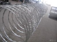 High Security Galvanized Concertina Razor Wire450mm coil diameter conc
