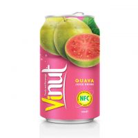 330ml Canned Fruit Juice Guava Juice Drink Supplier