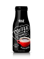 280ml Glass Bottle Black Coffee from Vietnam