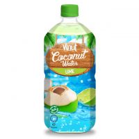 1L PET Bottle Original Sparkling Coconut Water With Lime Flavour