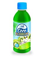 300ml PET bottle Natural Pure Coconut water kiwi flavour