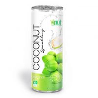 250ml Canned Premium Quality Coconut Sparkling Water Original