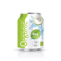 250ml Organic Coconut Water - no Sugar No preservative EU Organic Certification 