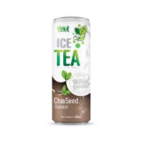 320ml Canned Green ice tea with Chia seed flavour