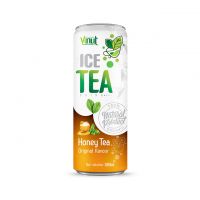320 ml Canned Green iced tea Honey Original taste