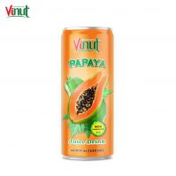 320ml VINUT No calories Private Label Distribution Canned Papaya juice drink