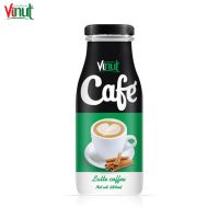 280ml VINUT bottle Private Label Bulk Latte Coffee Distributors Healthy and Delicious