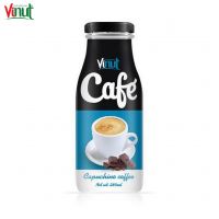 280ml VINUT bottle Private Label Capuchino Coffee Distribution Natural Sweetener