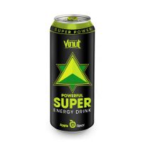 500ml cans Energy drink with Apple flavor VINUT beverage OEM label