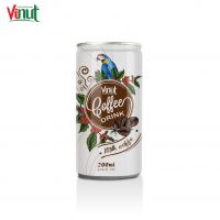 200ml VINUT Can (Tinned) OEM Good Quality White Coffee Factories free sugar
