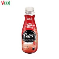 269ml VINUT bottle OEM Brand High Quality Coffee with Strawberry Supplier Modern Desgin