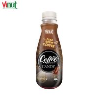 269ml VINUT bottle OEM Beverage Free Sample Coffee with Candy Wholesale Fresh cool natural