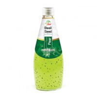 290ml Vinut bottle Pear juice with Basil seed Drink