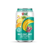 330ml VINUT Fresh Premium Multi fruit Juice Drink ( Pineapple + Orange + Banana + Grape + Kiwi)