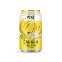 330ml VINUT 50% Juice Premium Banana Juice Drink