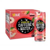 355ml Carbonated drinks VINUT Box 4 Cans Caffeine water Peach Exporters Best Price High Quality Beverage Product Development