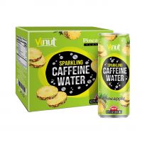 355ml Carbonated drinks VINUT Box 4 Cans Caffeine water Pineapple Sellers Good Taste Good Health Newest OEM beverage