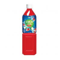 1L VINUT Plastic Bottle Coconut water with Watermelon Free Sample Free Label New Packing Suppliers And Manufacturers Low-Fat