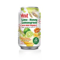 330ml VINUT Can Lime, Honey, Lemongrass with Deep seasalt