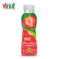 10.98 fl oz VINUT Bottle Strawberry Juice Drink fresh strawberry 100% strawberry juice powder Oem