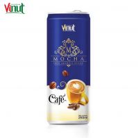 250ml VINUT Can (Tinned) OEM Brand High Quality Mocha Coffee Exporters Less Sugar