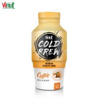 280ml VINUT bottle Free Design Your Label Cold Brew Coffee Drink with Almond milk Distributors Healthy Beauty Drink