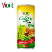 325ml VINUT Healthy Drink 100% Celery Juice Drink with Honey celery celery price Oem Factory