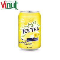 330ml VINUT Best Price Can (Tinned) OEM Customize Private label Beverage Flavour Daiseis refresh soft drink Company Vietnam
