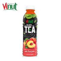16.9 fl oz VINUT Black tea with Peach juice slimming tea black tea Manufacturing