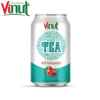 330ml VINUT Soft Drinks Can (Tinned) Beverage Product Development White tea with pomegranate flavour Manufacturer Directory Vietnam