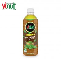 15.9 fl oz VINUT Bottle Cold Brew Unsweetened Plus Green Tea flavor tea coffee, tea Wholesale