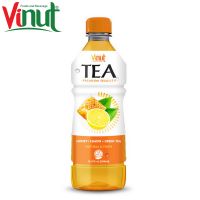 500ml VINUT Sugar-free bottle OEM Beverage Fresh Green tea with Honey Lemon Suppliers And Manufacturers in Vietnam