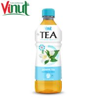 500ml VINUT Hot Sale supply bottle OEM Customize Private label Beverage Fresh Green tea with Jasmine Suppliers in Vietnam